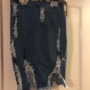 Jeans skirt new
